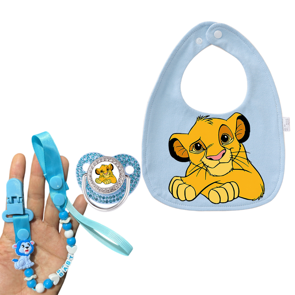 Baby Food Grade - [Set] Cartoon Baby pacifier with Anime