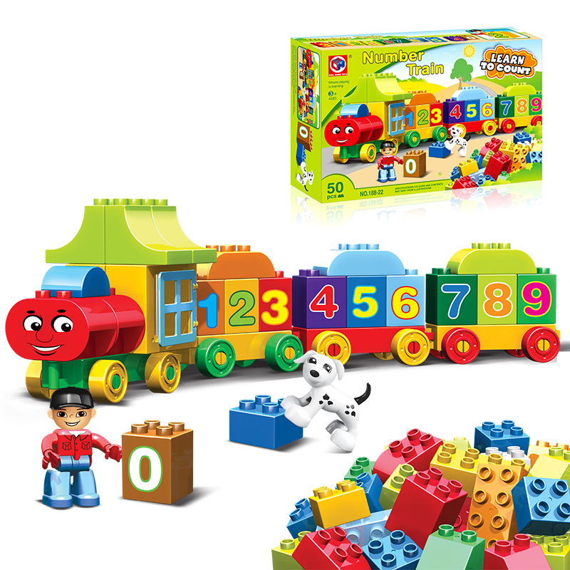 Food Box Baby - 50pcs Duplo Building Blocks Big Size