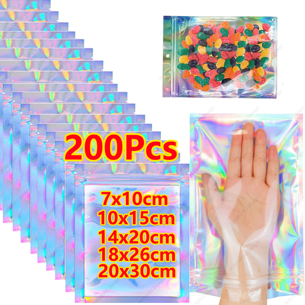 1-200PCS Laser Sealing Bags Co - Food Pouch Reusable review and price
