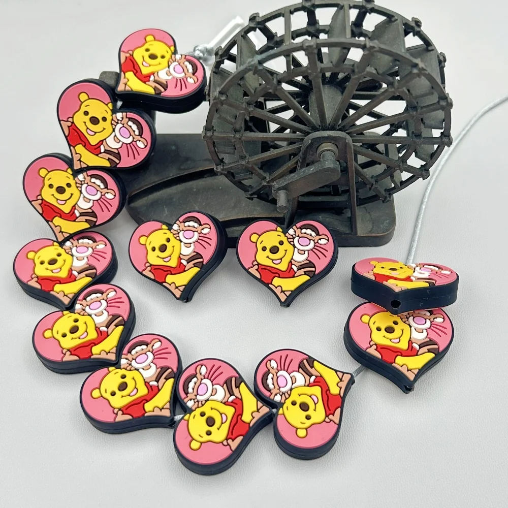 10PC DIY Popular Cartoons Sili - Baby Food Grade review and price