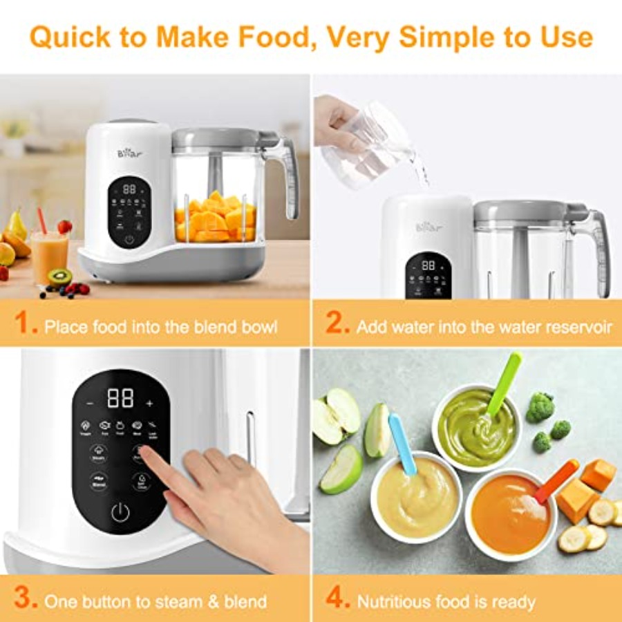 2024 Baby Food Maker One Step  - Baby Food Steamer review and price