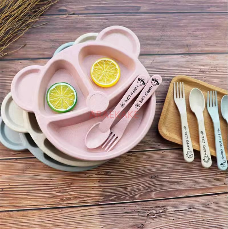 Children's Dining Plate Set Di - Baby Food Grade review and price