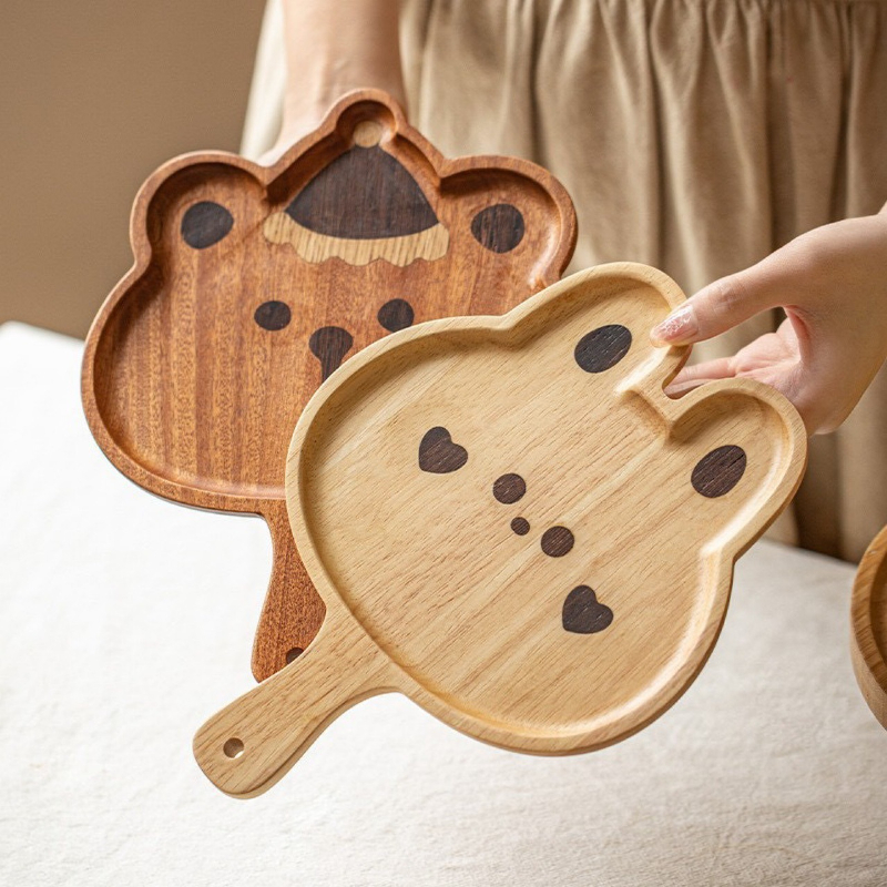 Wooden Cartoon Tray Creative C - Baby Food Dessert review and price