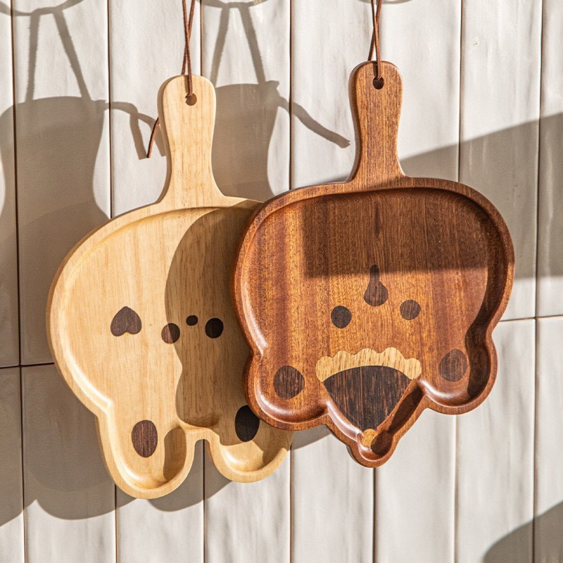 Wooden Cartoon Tray Creative C - Baby Food Dessert review and price
