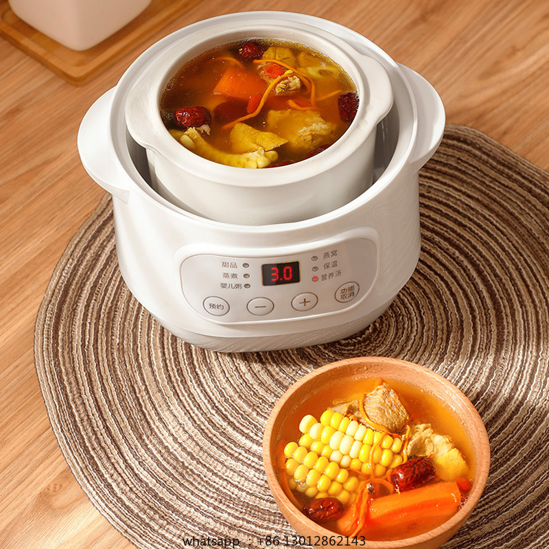 200W Electric Slow Cooker Food - Baby Food Steamer review and price
