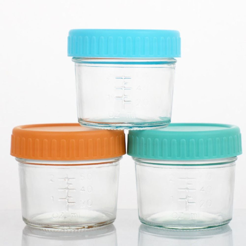 6pcs Mason Jar Glass Baby Food - Baby Food Jars With Lids review and price