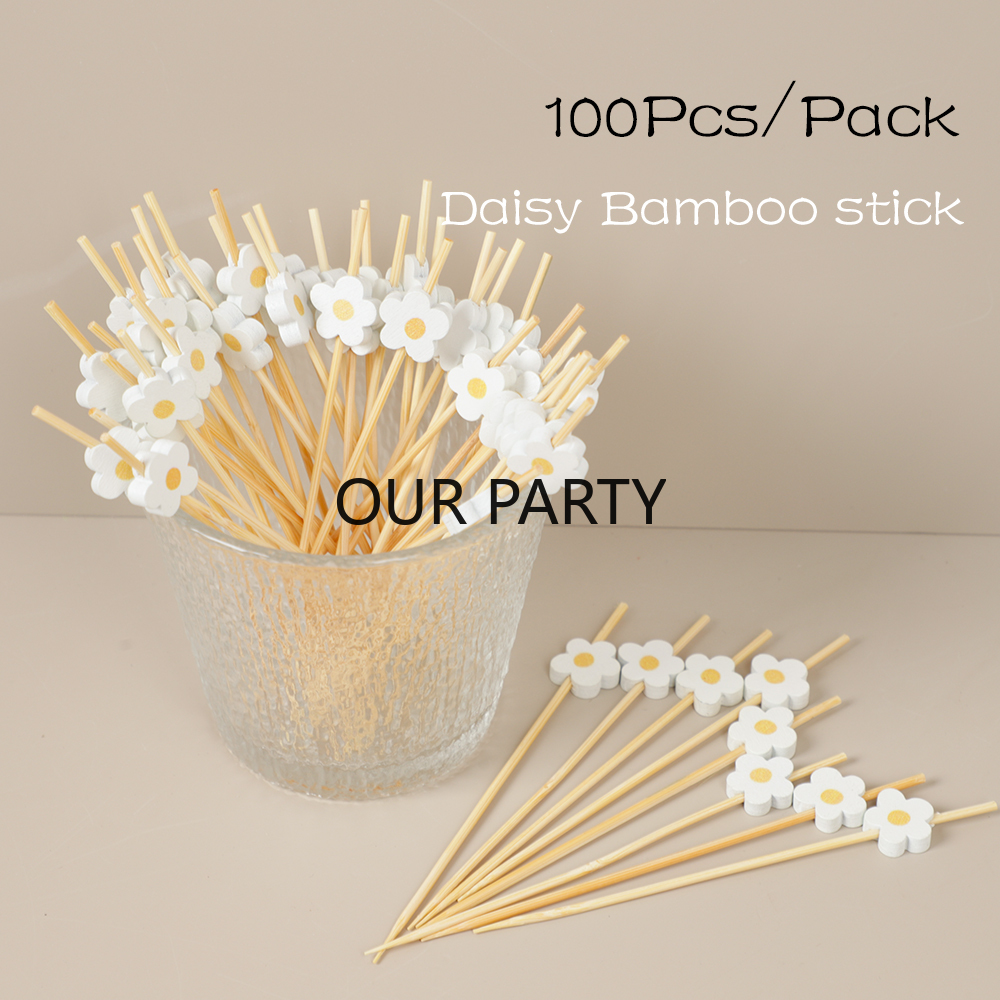 100Pc Sweet Daisy Flower Dispo - Baby Food Dessert review and price