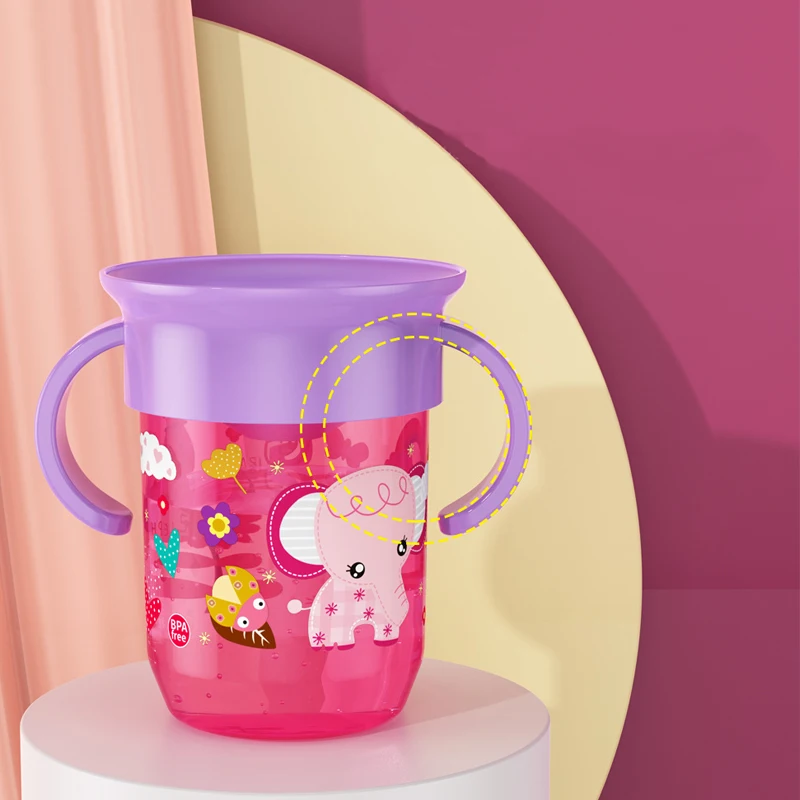 360 Rotated Cartoon Baby Learn - Baby Food Jars With Lids review and price