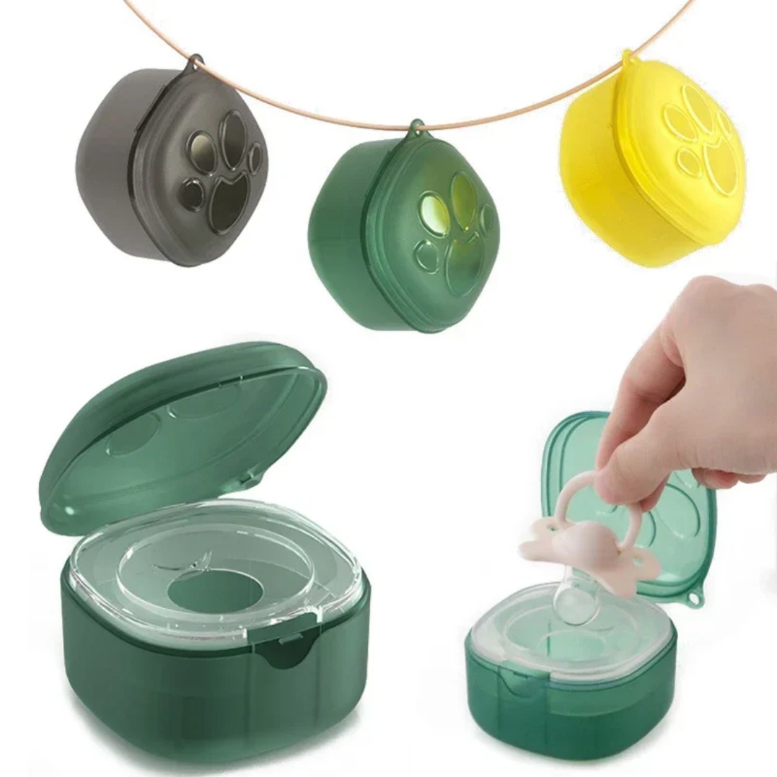 Food Grade Silicone Pacifier B - Food Box Baby review and price
