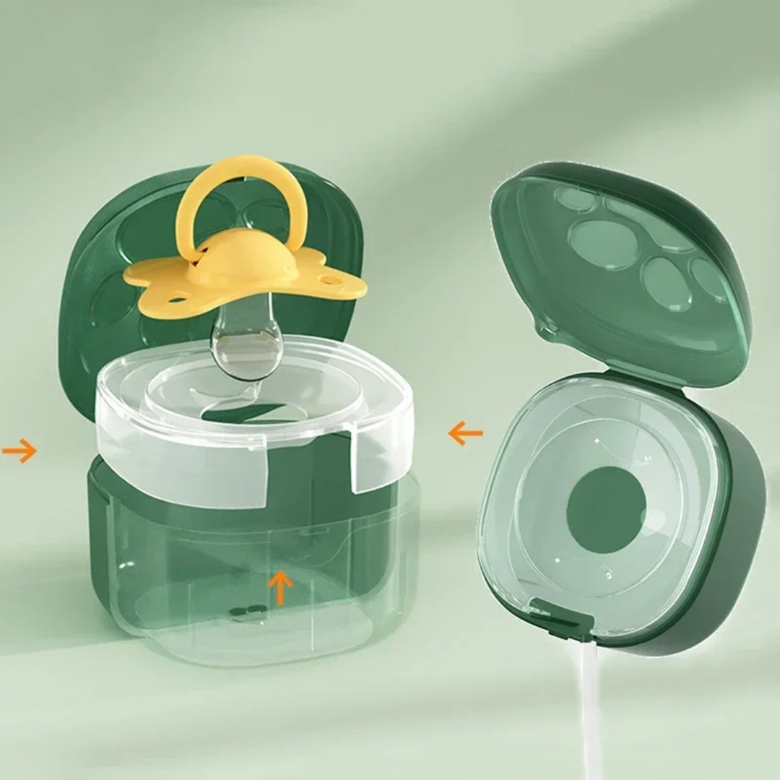 Food Grade Silicone Pacifier B - Food Box Baby review and price