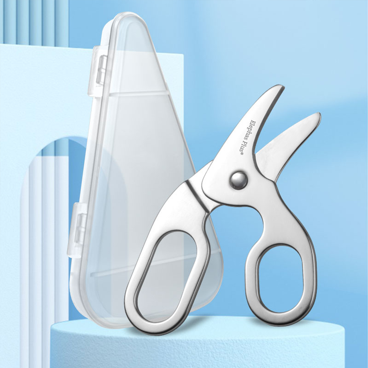 Safety Baby Food Scissors - Fo - Baby Food Grade review and price