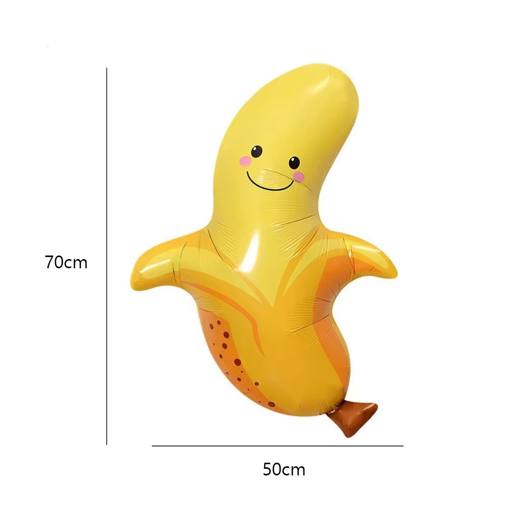 8Pcs Yellow Banana Balloons Cu - Baby Food Banana review and price