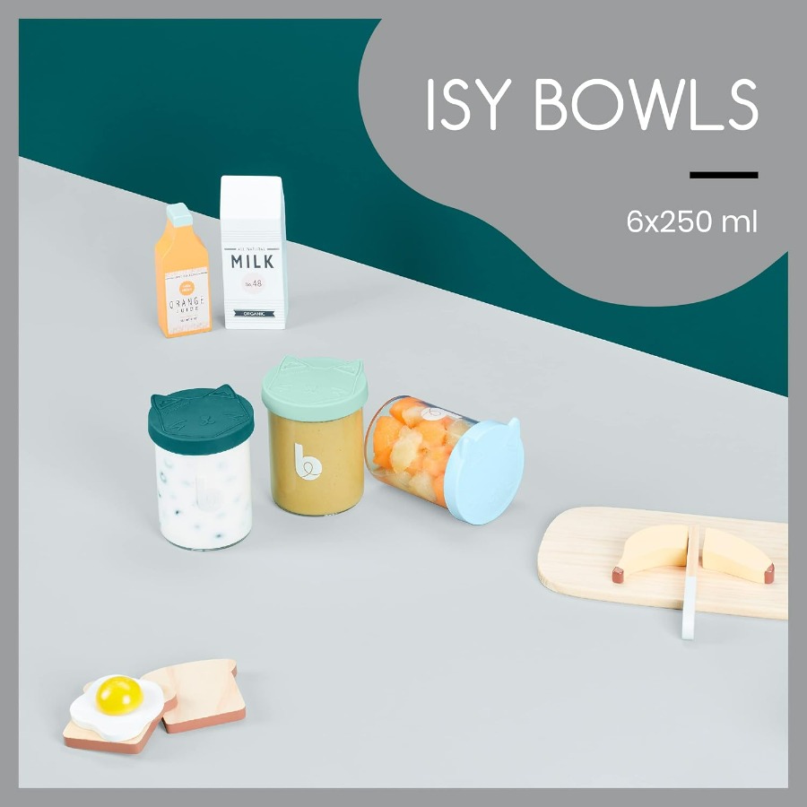 Baby Glass Food Jars Set of 6  - Baby Food Jars With Lids review and price