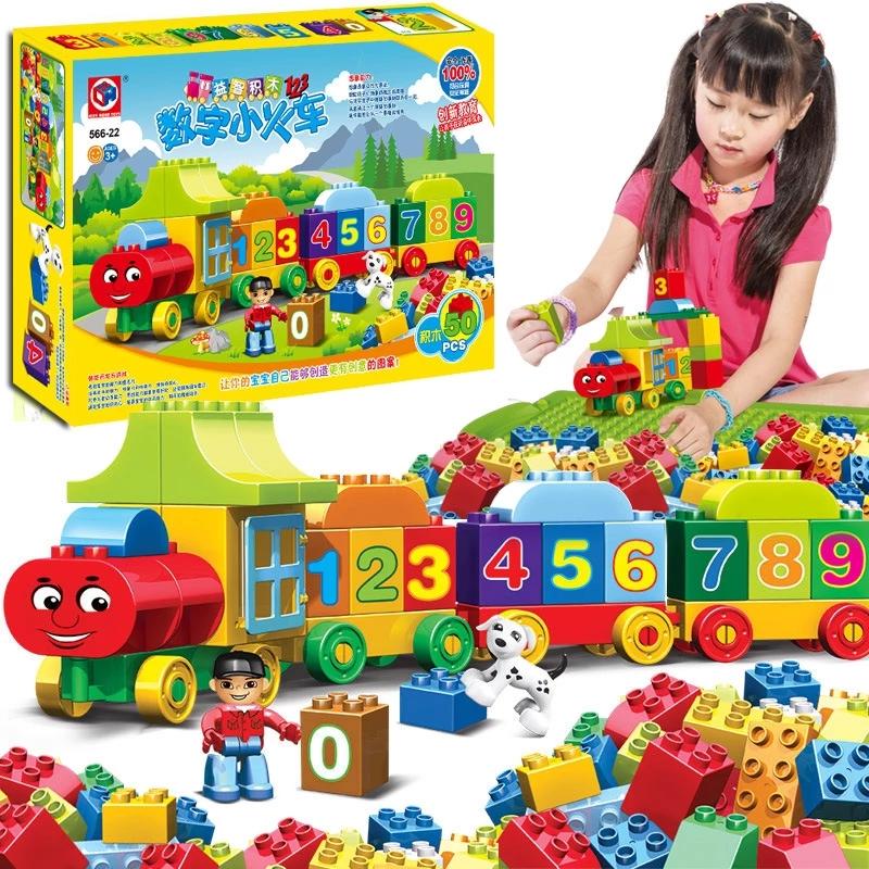 50pcs Duplo Building Blocks Bi - Food Box Baby review and price