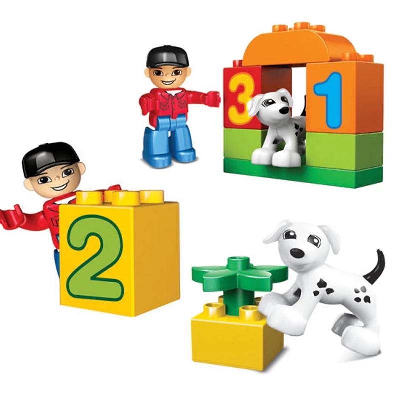 50pcs Duplo Building Blocks Bi - Food Box Baby review and price
