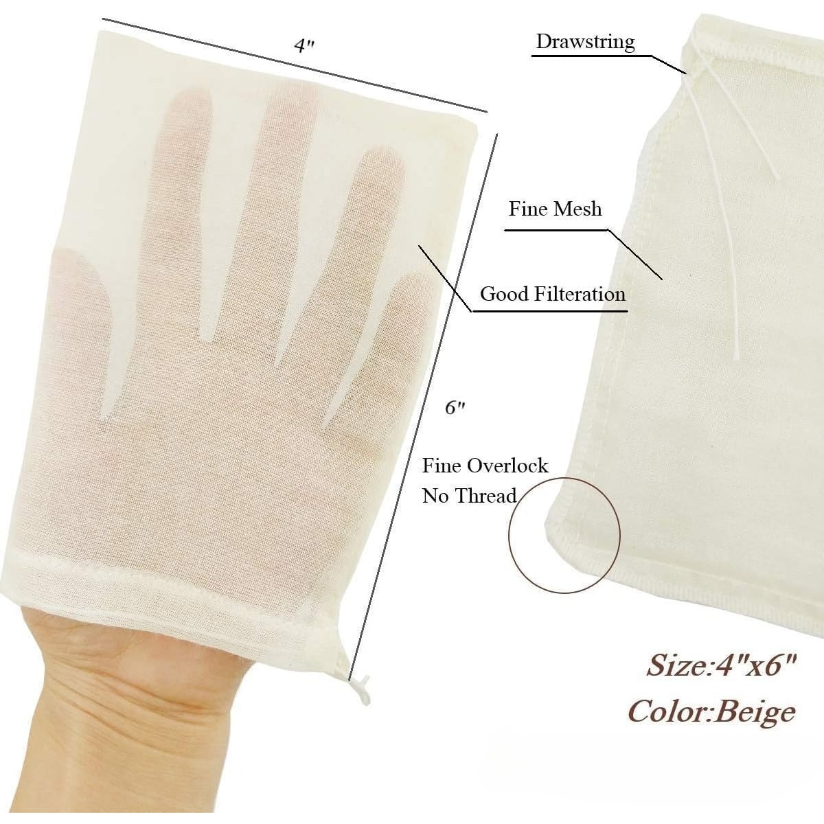 X-Small Reusable Cotton Filter - Food Pouch Reusable review and price
