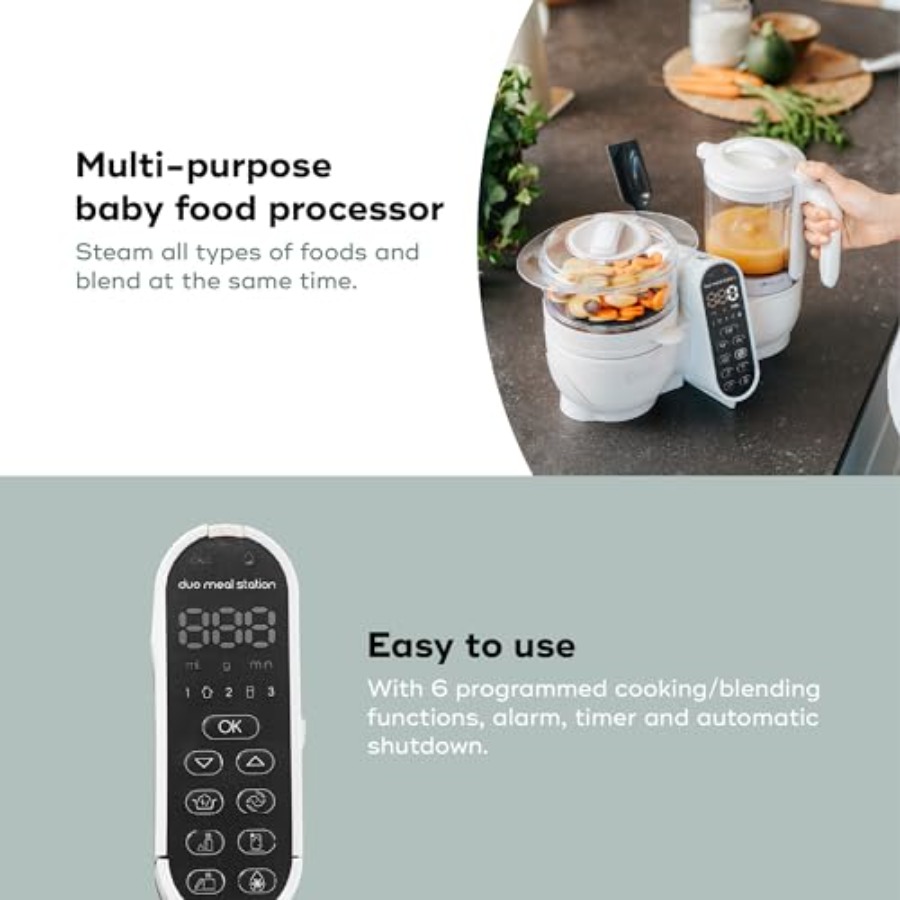Duo Meal Station 6-in-1: Multi - Baby Food Steamer review and price