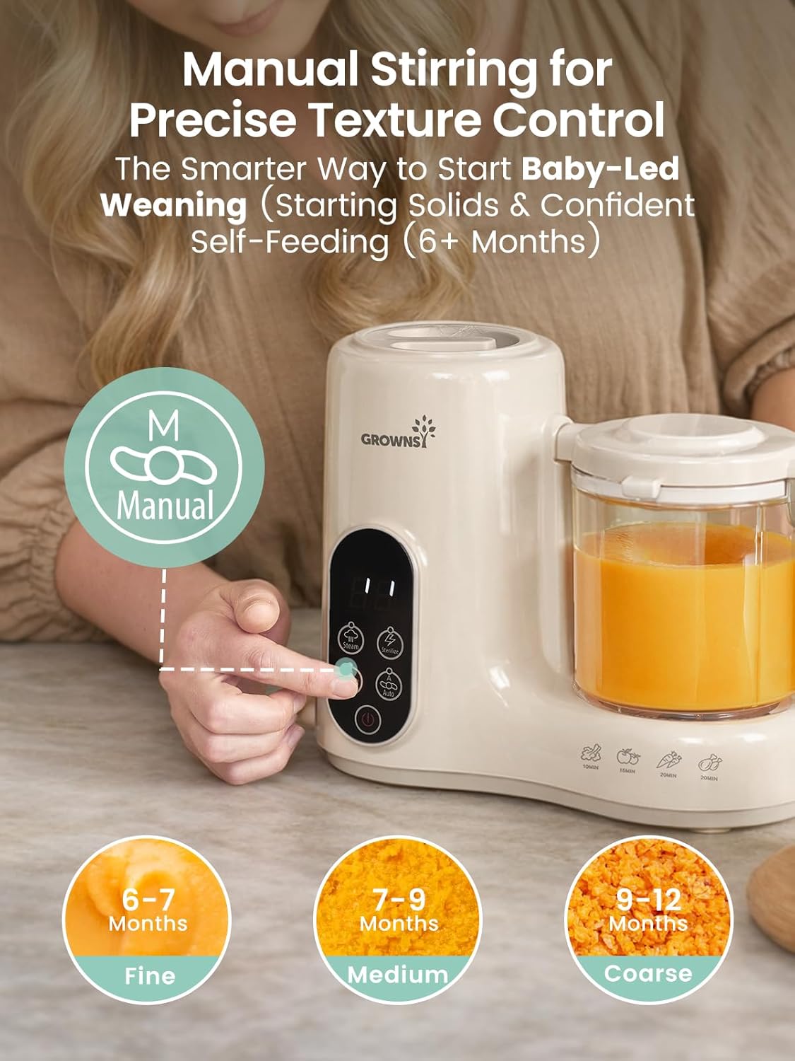 Baby Food Maker with Dual-Laye - Baby Food Steamer review and price