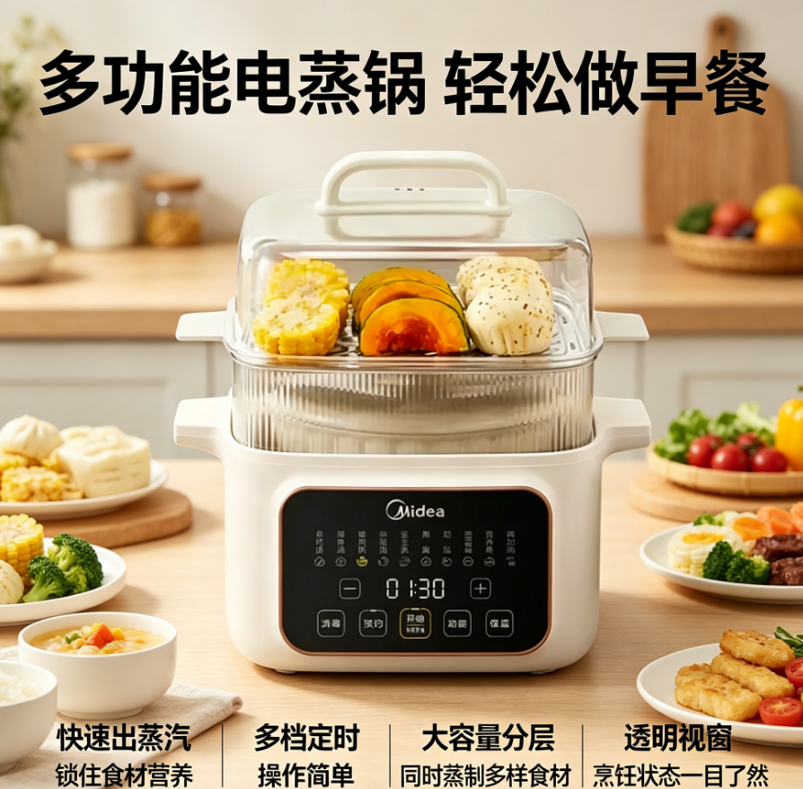 220V Midea Multi-Function Elec - Baby Food Steamer review and price